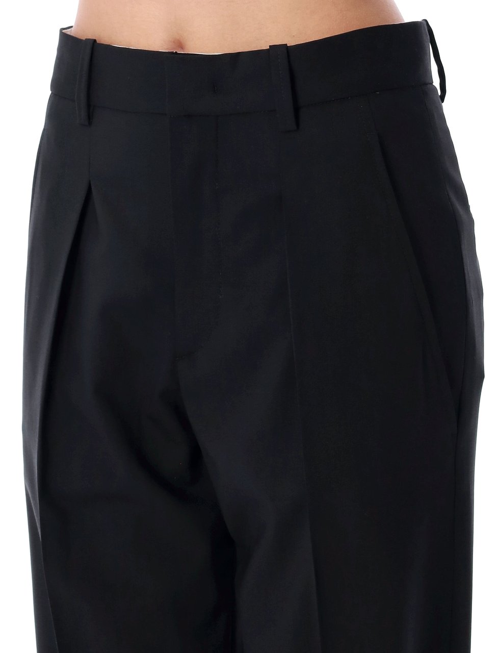 Isabel Marant Lisetta Tailored High Waisted Pants Zwart