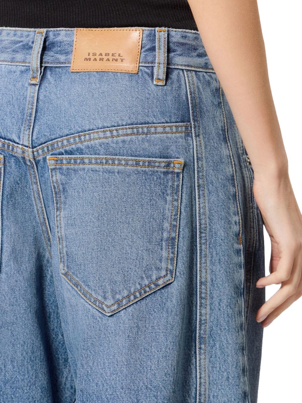 Isabel Marant Jeans Light Blue Blauw