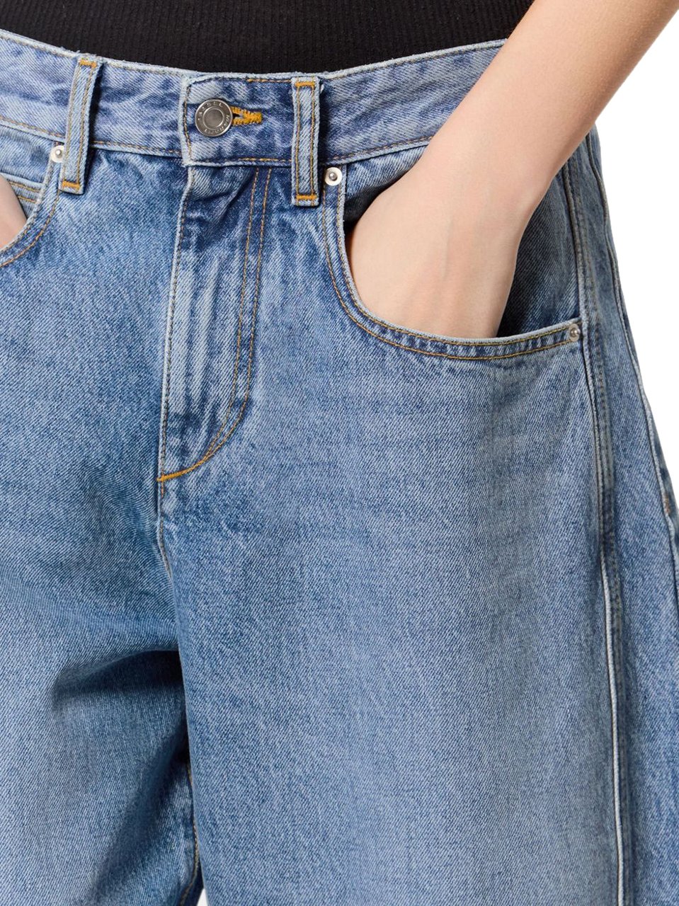 Isabel Marant Jeans Light Blue Blauw