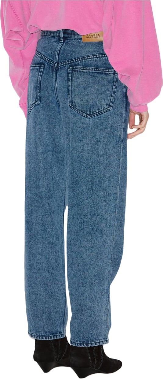 Isabel Marant Jeans Clear Blue Blauw