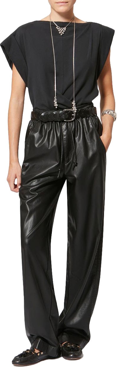 Isabel Marant Trousers Black Zwart