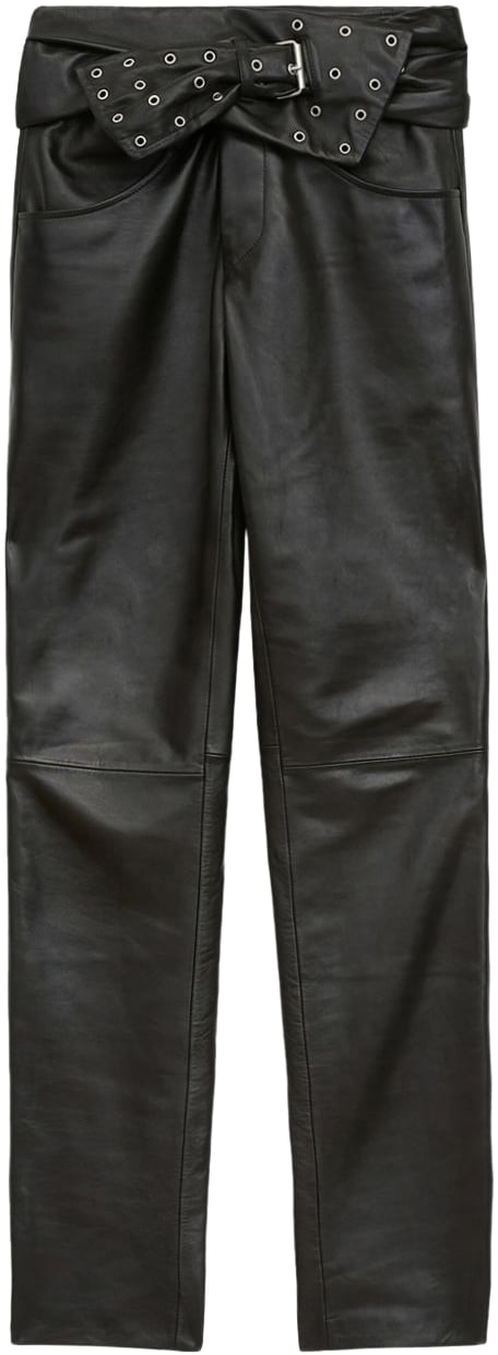 Isabel Marant Trousers Black Zwart