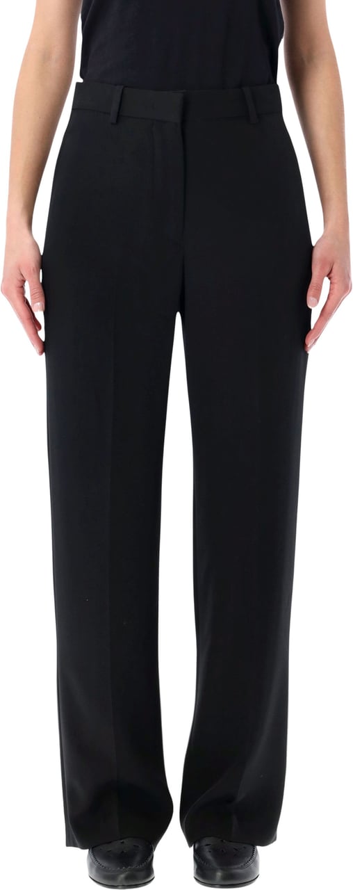 Isabel Marant Isabel Marant Noanda fluid crepe trousers Zwart