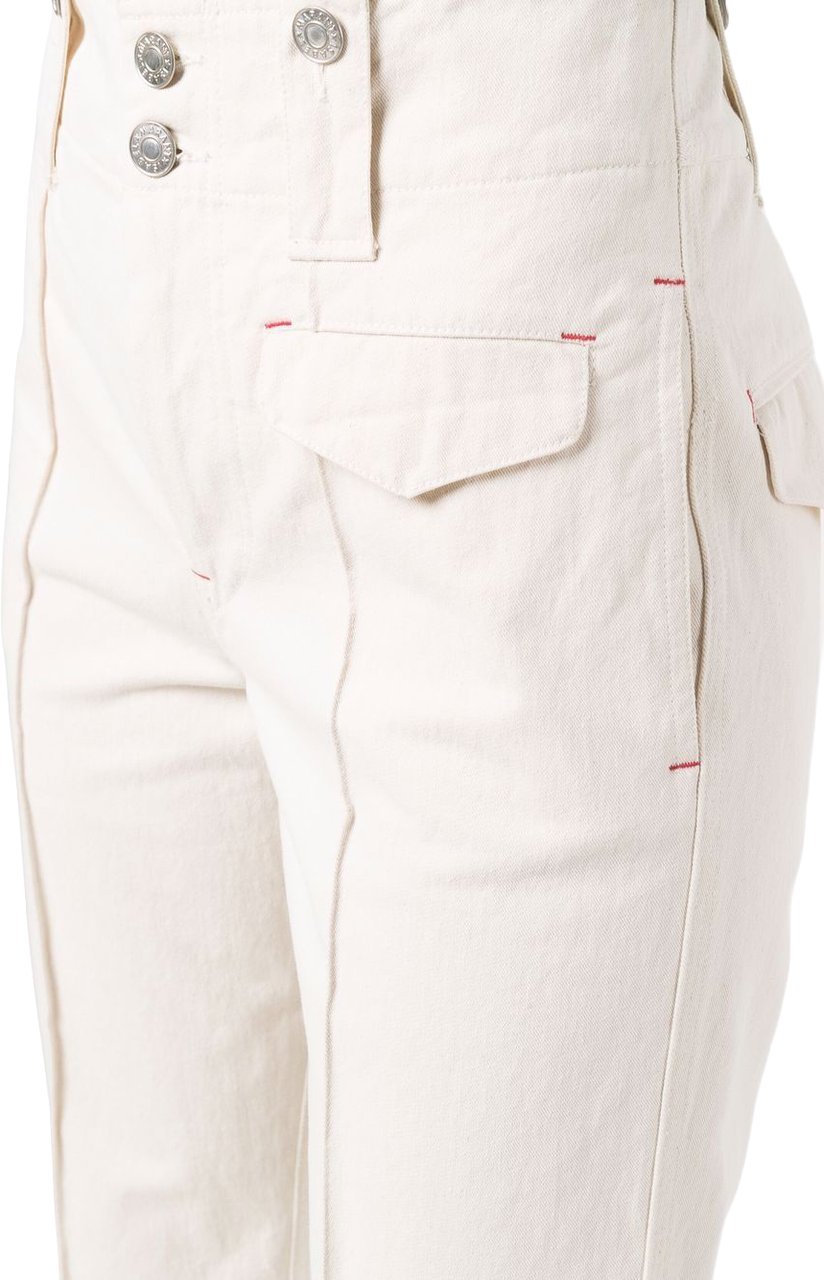 Isabel Marant Trousers Beige Wit