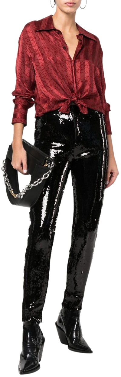 Isabel Marant Trousers Black Zwart