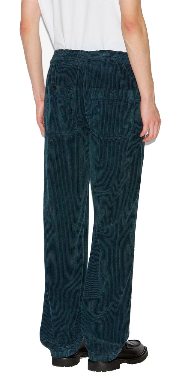 Isabel Marant pantalon nirlen en velours cotele Blauw