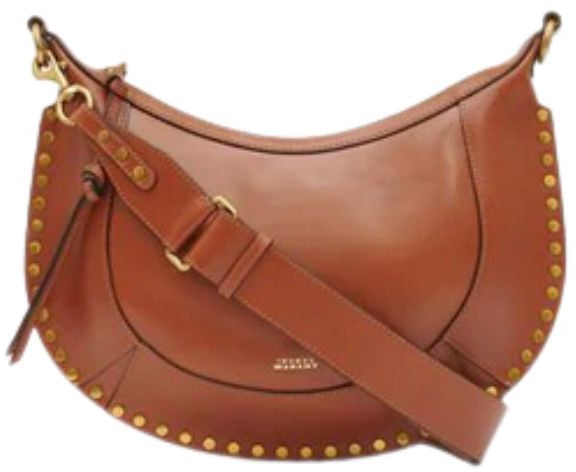 Isabel Marant Borsa In Pelle Naoko Con Borchie Bruin
