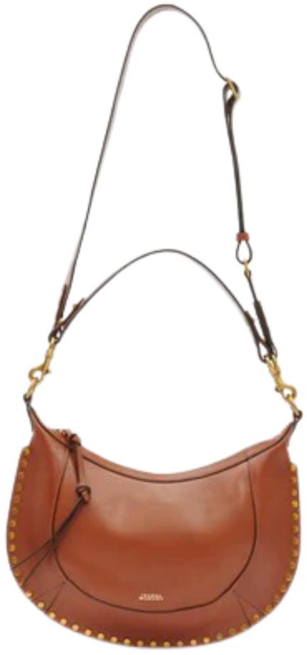 Isabel Marant Borsa In Pelle Naoko Con Borchie Bruin