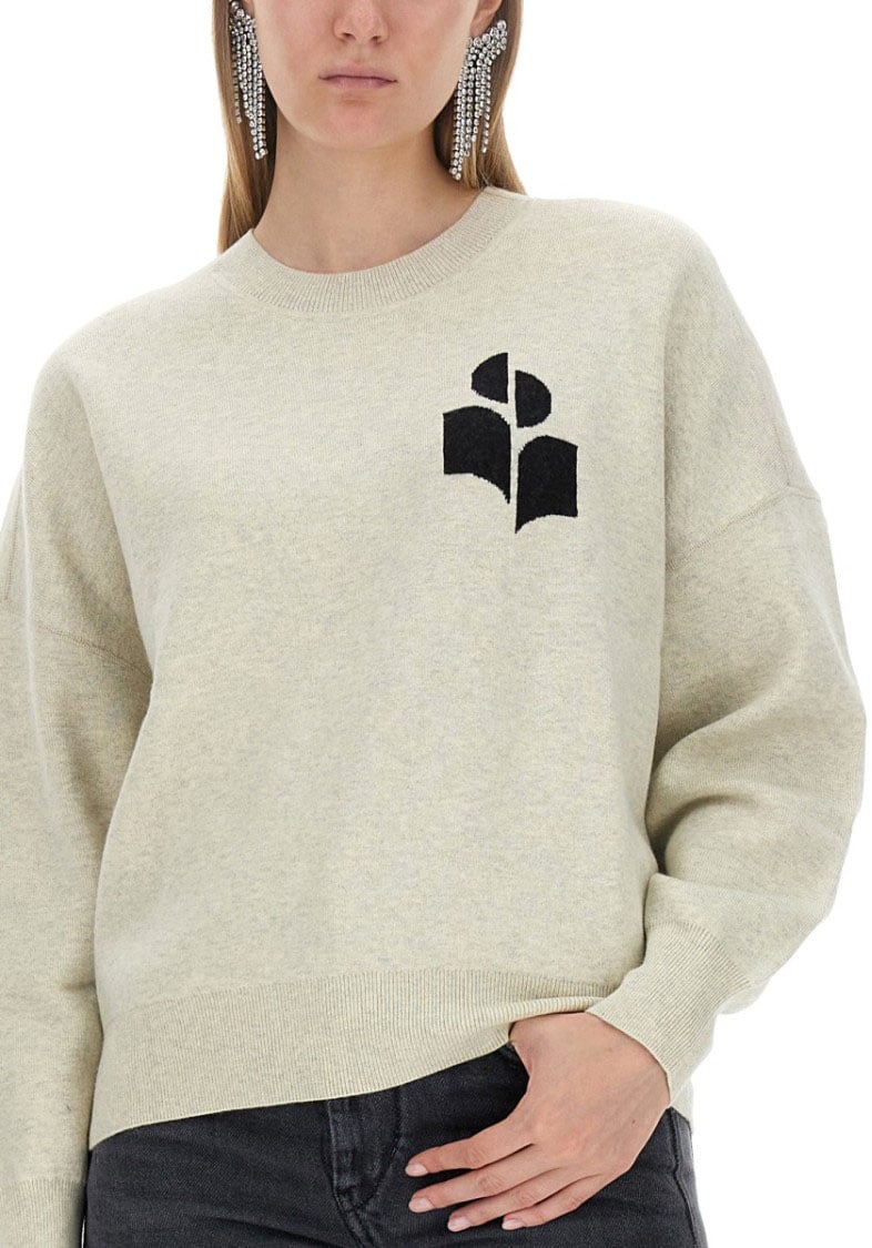 Isabel Marant Atlee Sweater Grijs