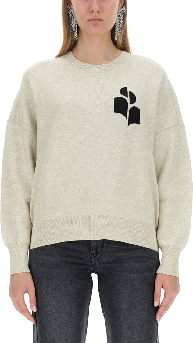 Isabel Marant Atlee Sweater Grijs