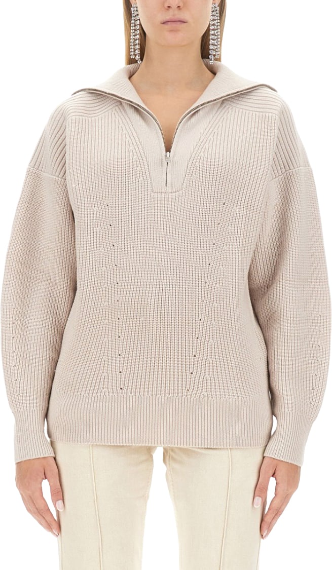Isabel Marant Benny Sweater Neutraal