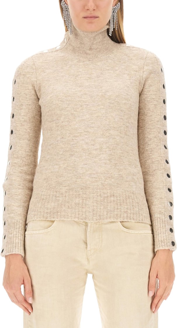 Isabel Marant Malo Sweater Neutraal