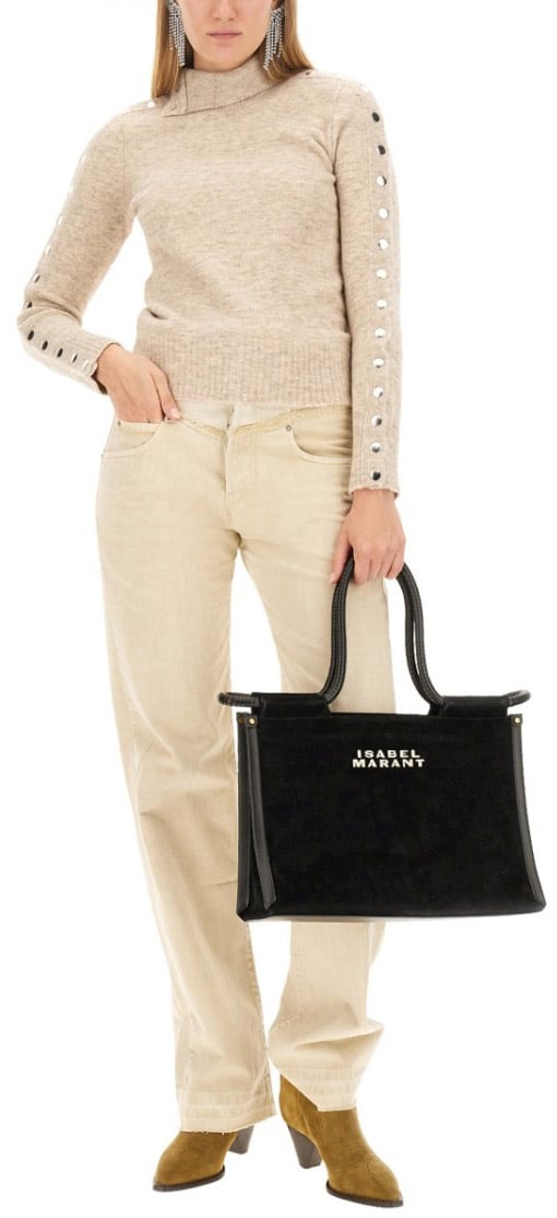Isabel Marant Malo Sweater Neutraal