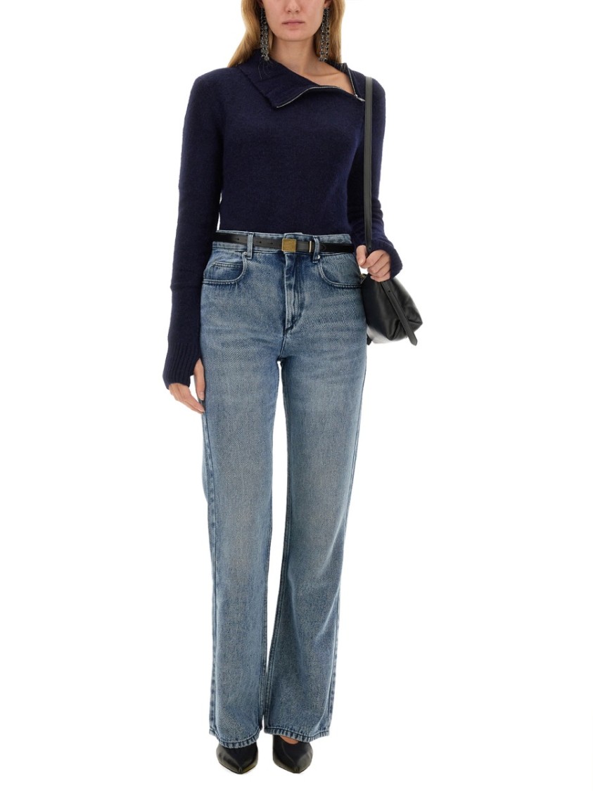 Isabel Marant "Odelle" Jersey Zwart