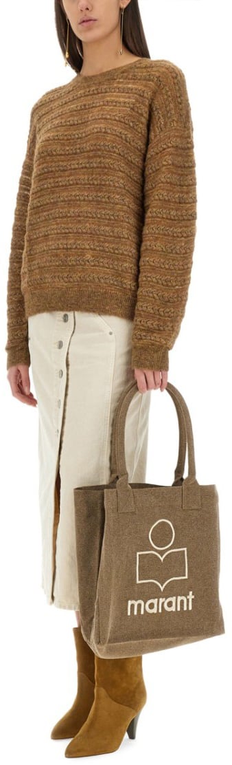 Isabel Marant "Oletta" Jersey Bruin