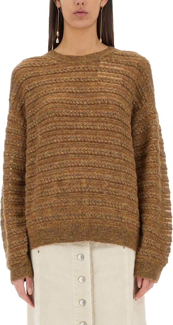 Isabel Marant "Oletta" Jersey Bruin