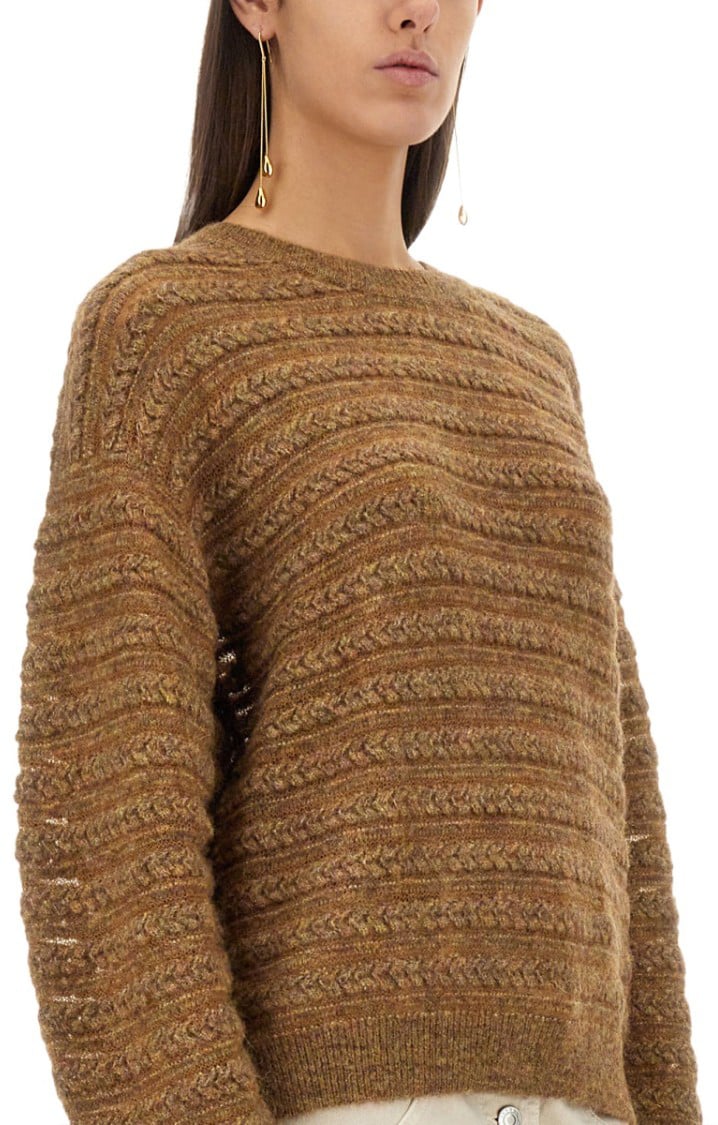 Isabel Marant "Oletta" Jersey Bruin