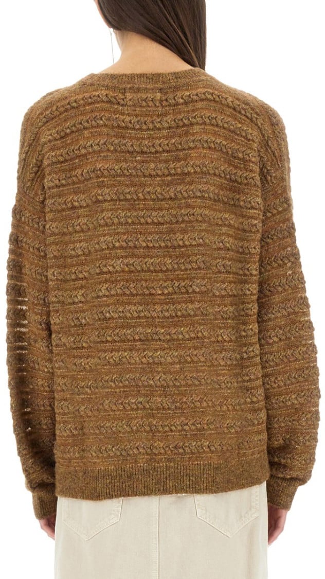 Isabel Marant "Oletta" Jersey Bruin