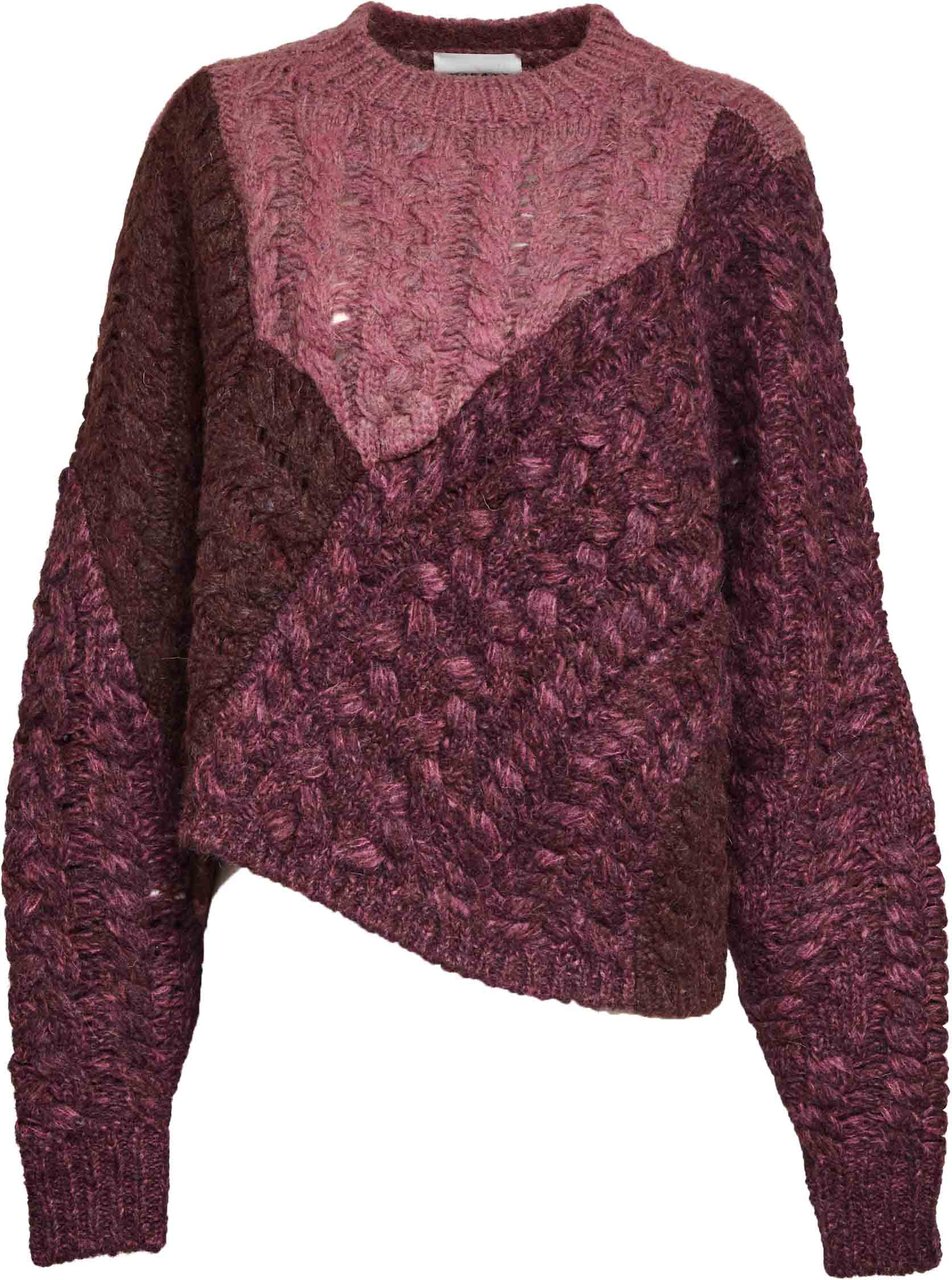 Isabel Marant Maglione Daryl Patchwork Roze