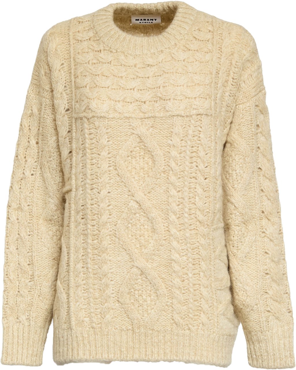 Isabel Marant Maglione Deotille In Boyish Alpaca Beige