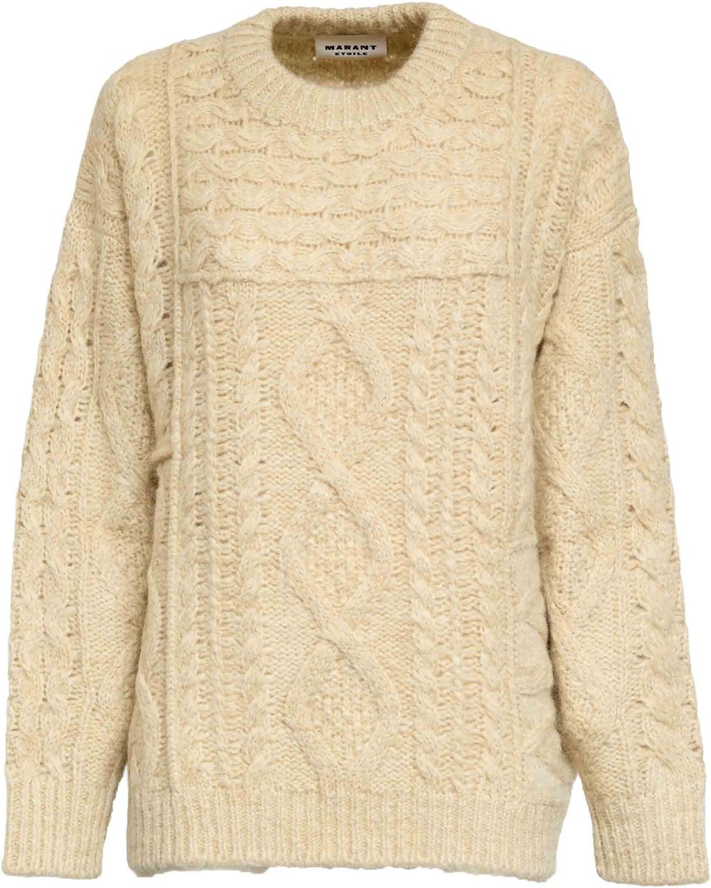 Isabel Marant Maglione Deotille In Boyish Alpaca Beige
