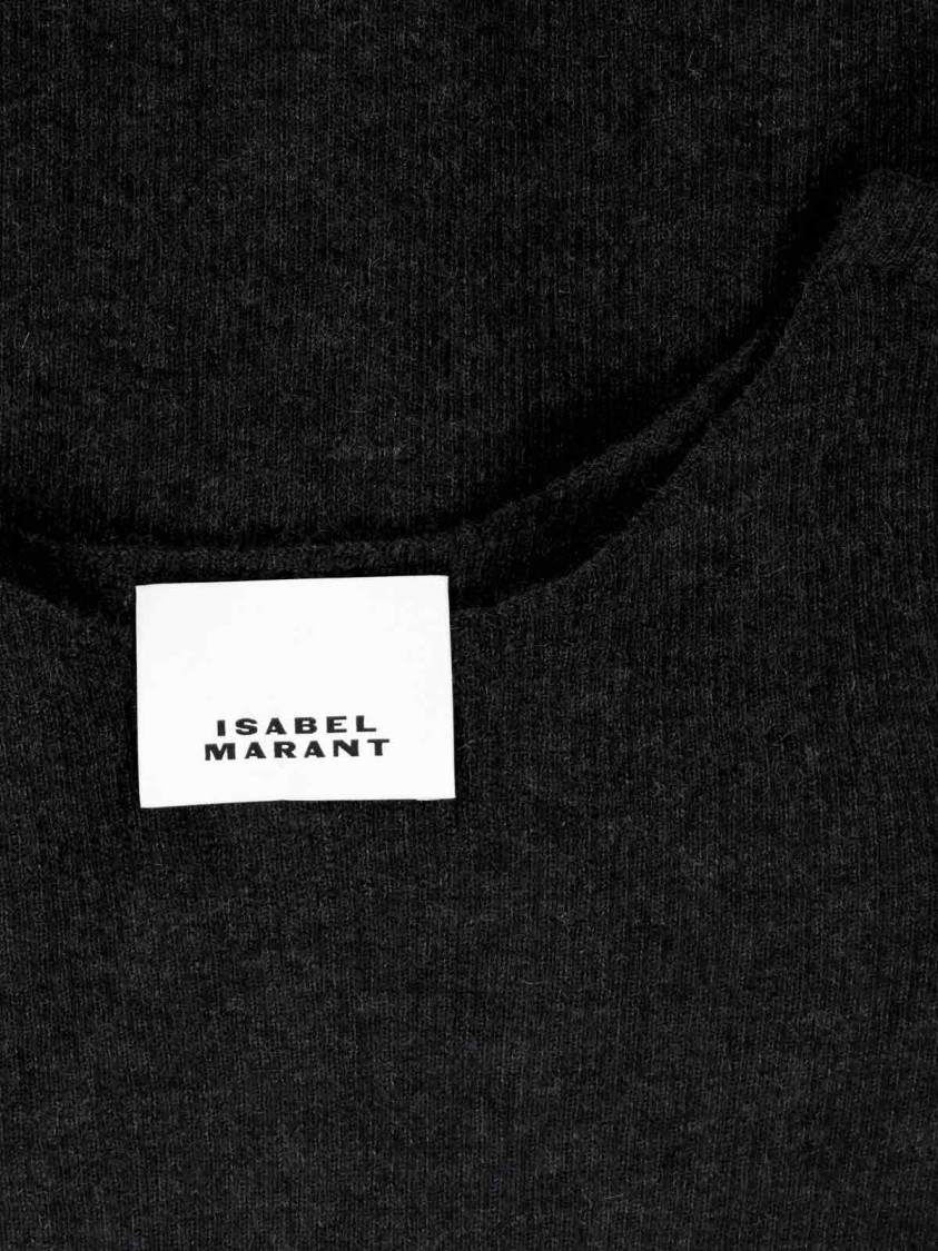 Isabel Marant Cashmere-Silk Knit Top – Black Zwart