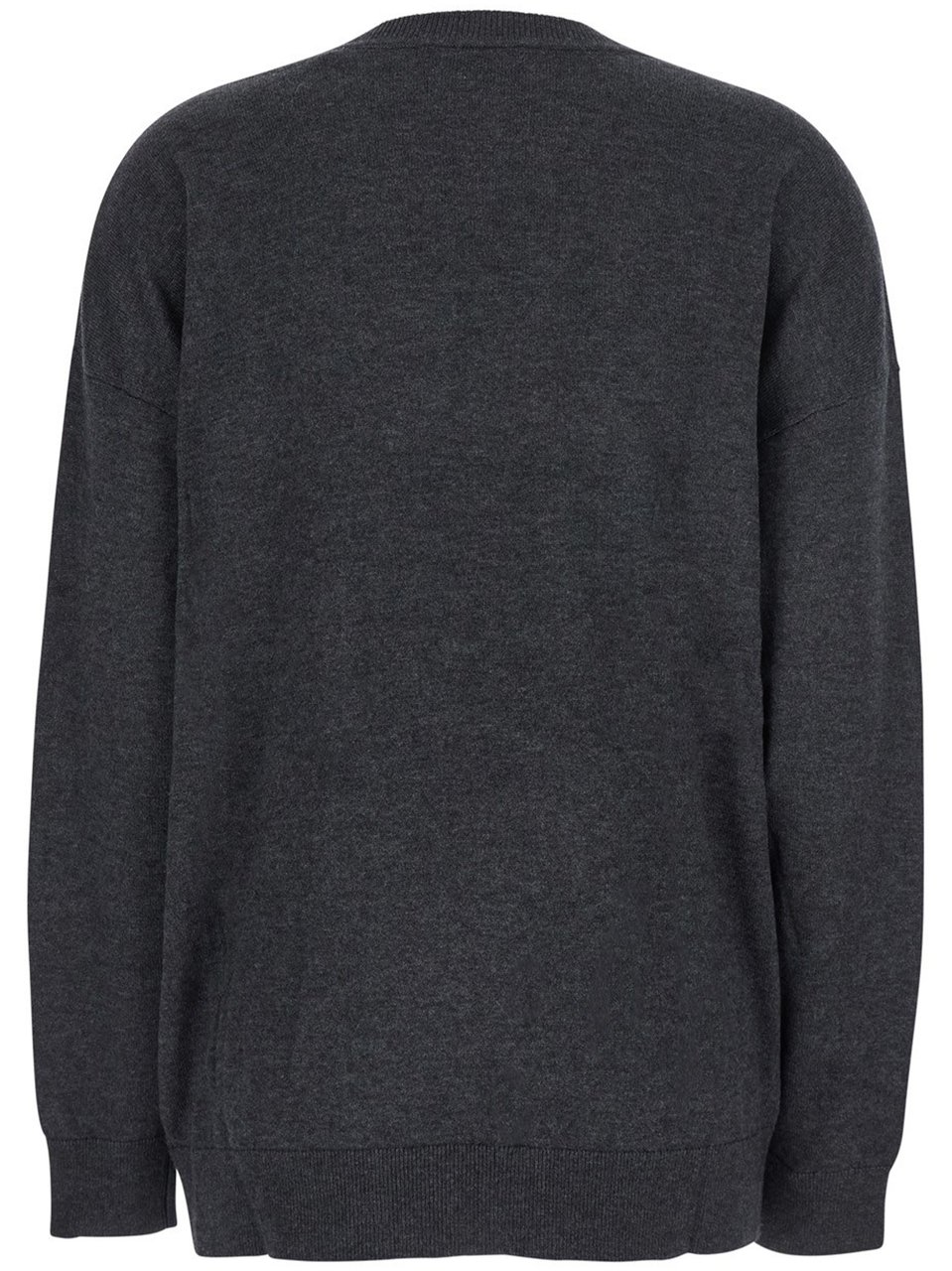 Isabel Marant Charcoal Chiraz Twist Detail Pullover Zwart