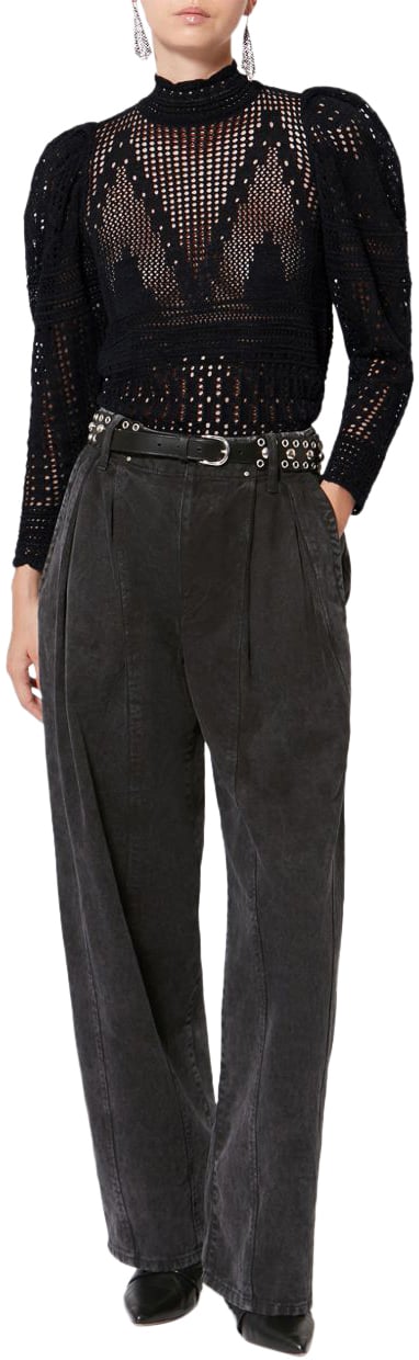Isabel Marant Top Black Zwart