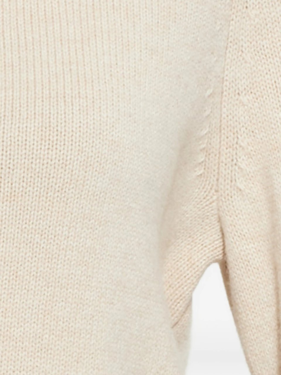 Isabel Marant Neutral Cornelia Cropped Wool Pullover Neutraal
