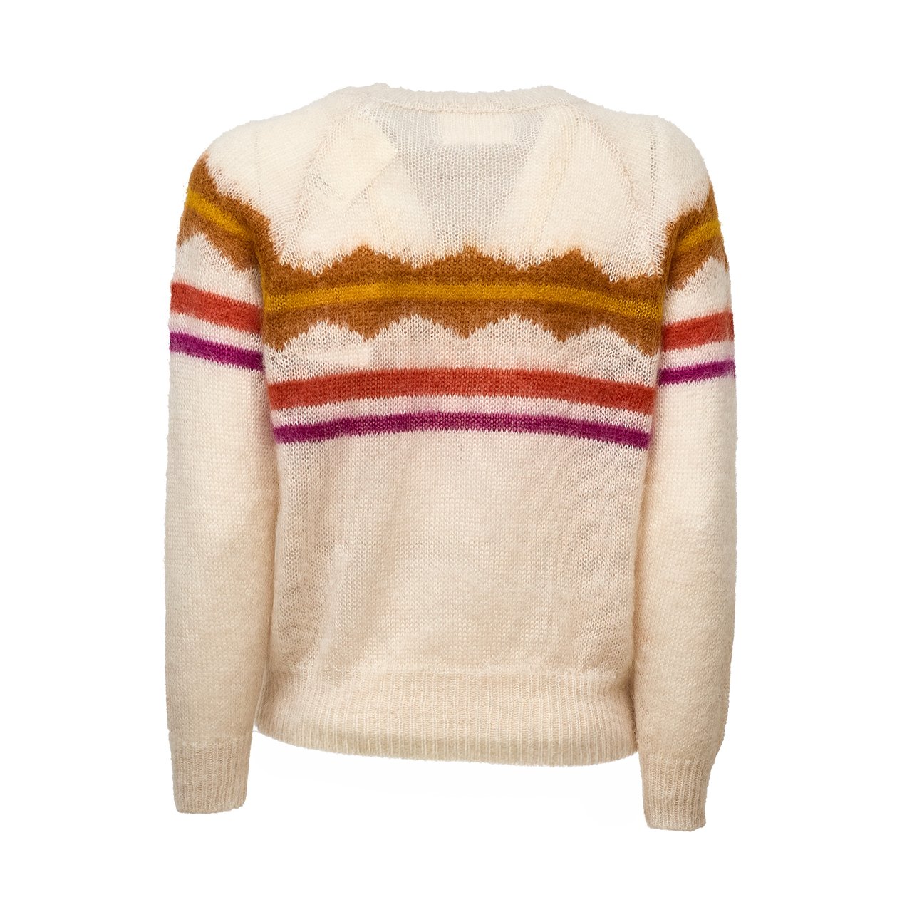 Isabel Marant Wool-Blend Monette Brushed Sweater Neutraal