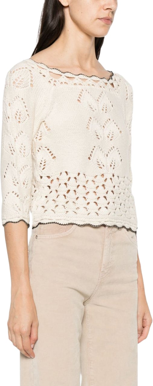 Isabel Marant Top Ecru Wit