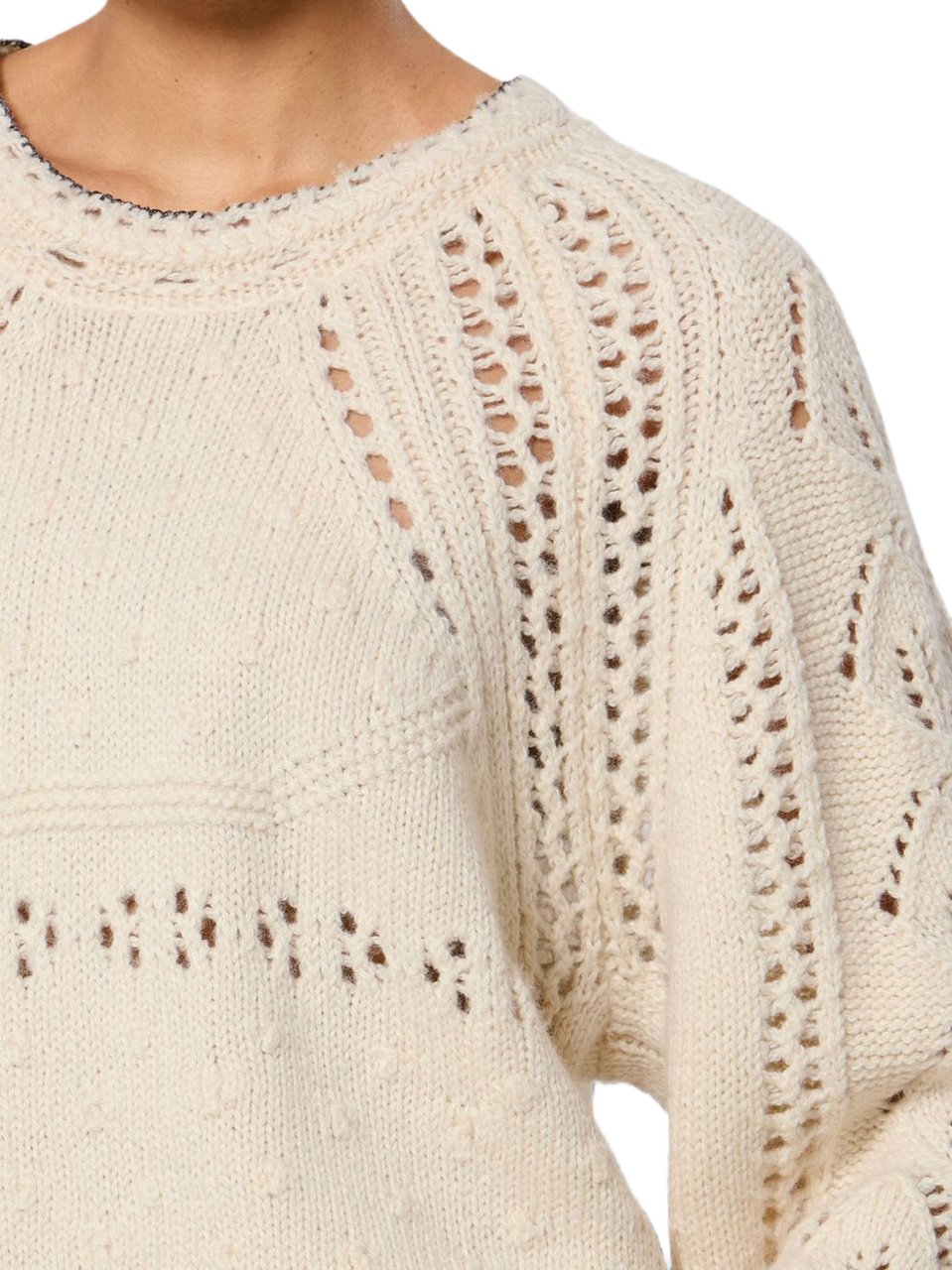 Isabel Marant Sweaters Ecru Wit