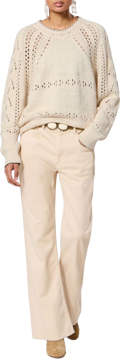 Isabel Marant Sweaters Ecru Wit