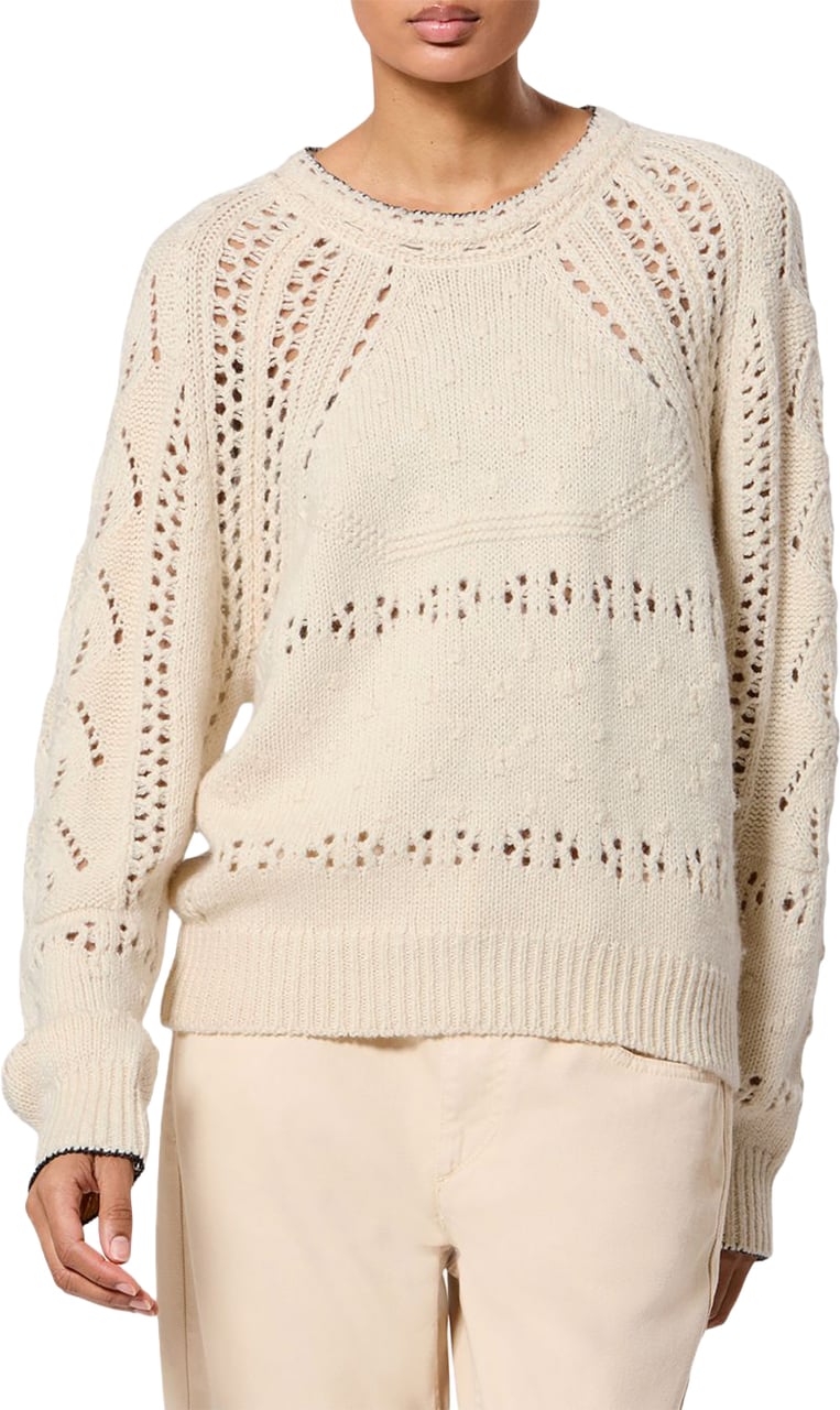 Isabel Marant Sweaters Ecru Wit