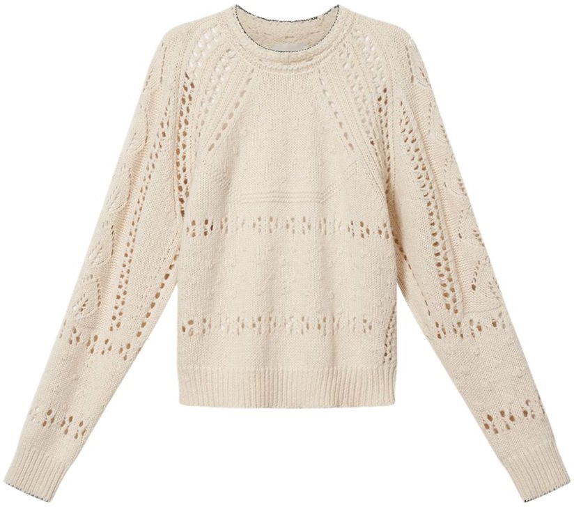 Isabel Marant Sweaters Ecru Wit