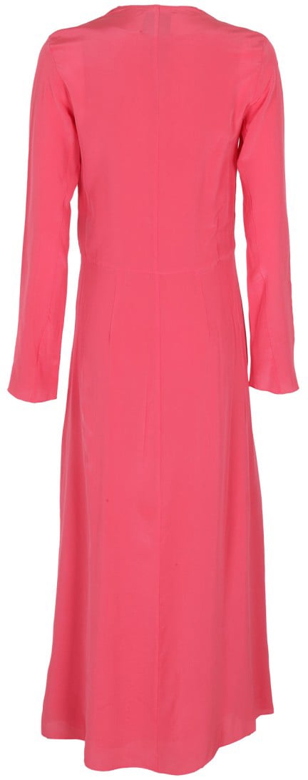 Isabel Marant Flared Midi Dress Roze