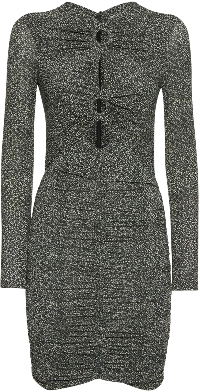Isabel Marant Dark gray elegant and versatile dress Zwart
