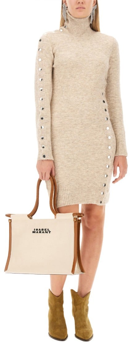 Isabel Marant Marine Dress Neutraal