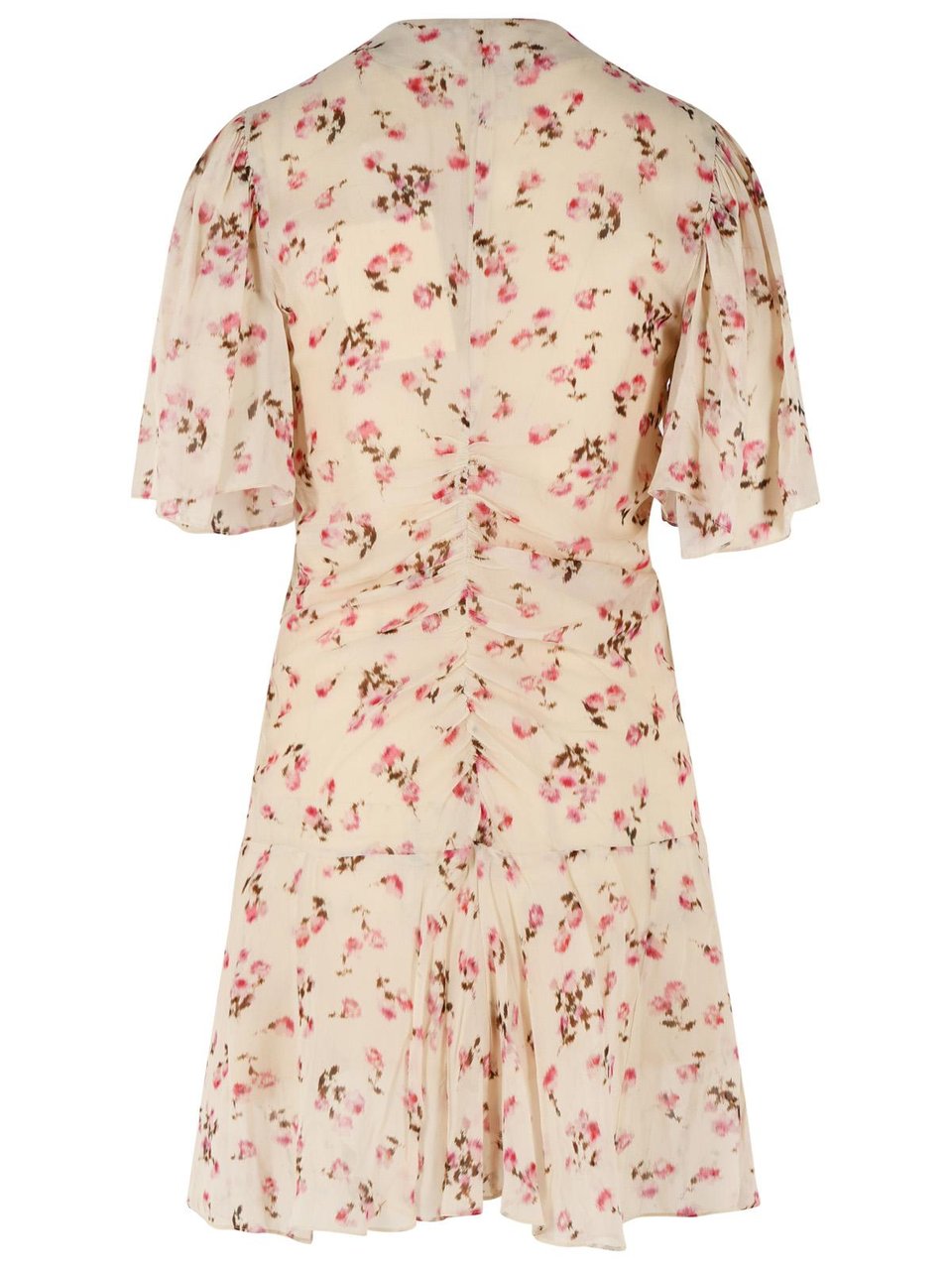 Isabel Marant 'Vivienne' Beige Viscose Dress Neutraal