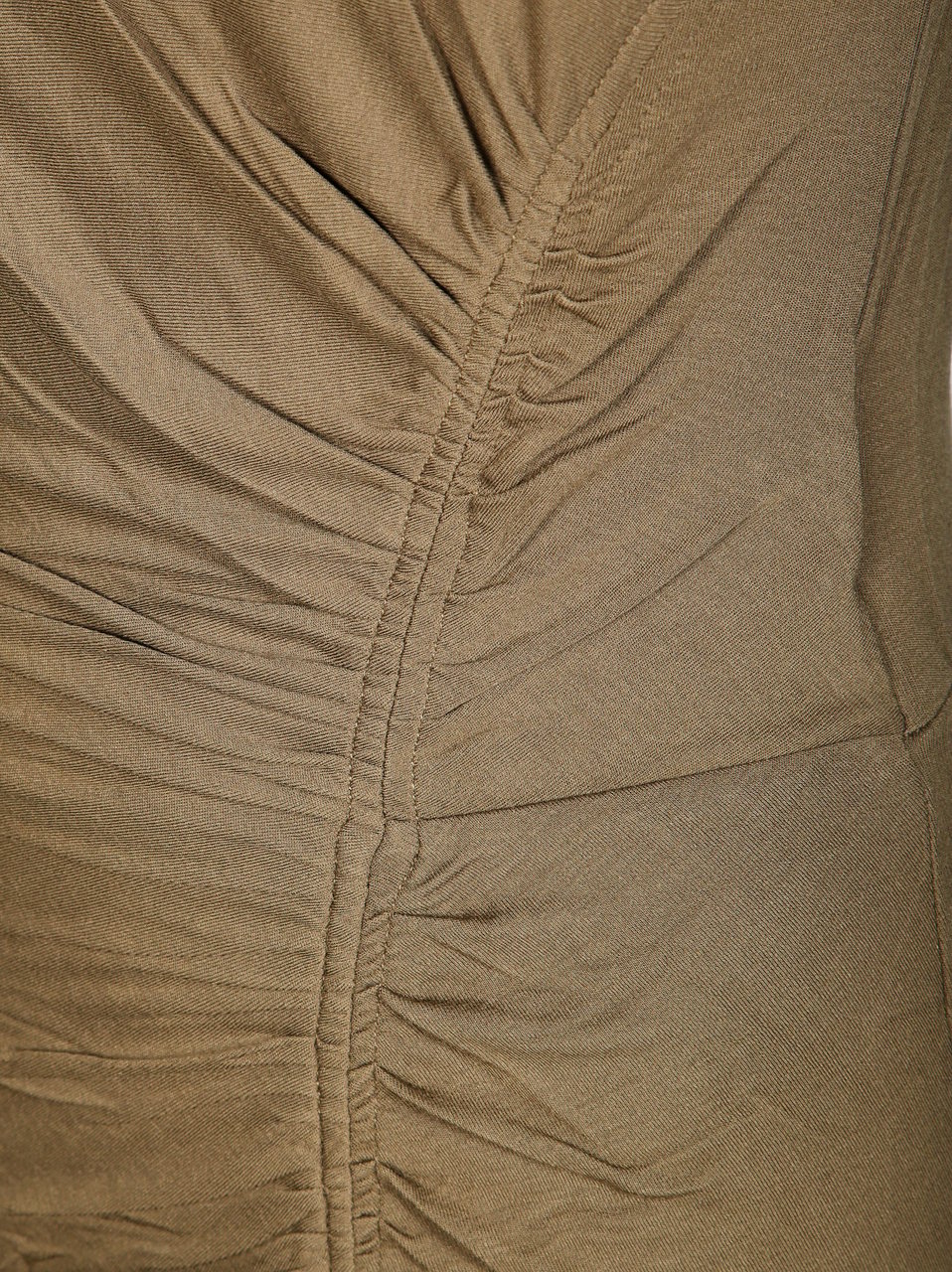 Isabel Marant Fitted Midi Dress Neutraal