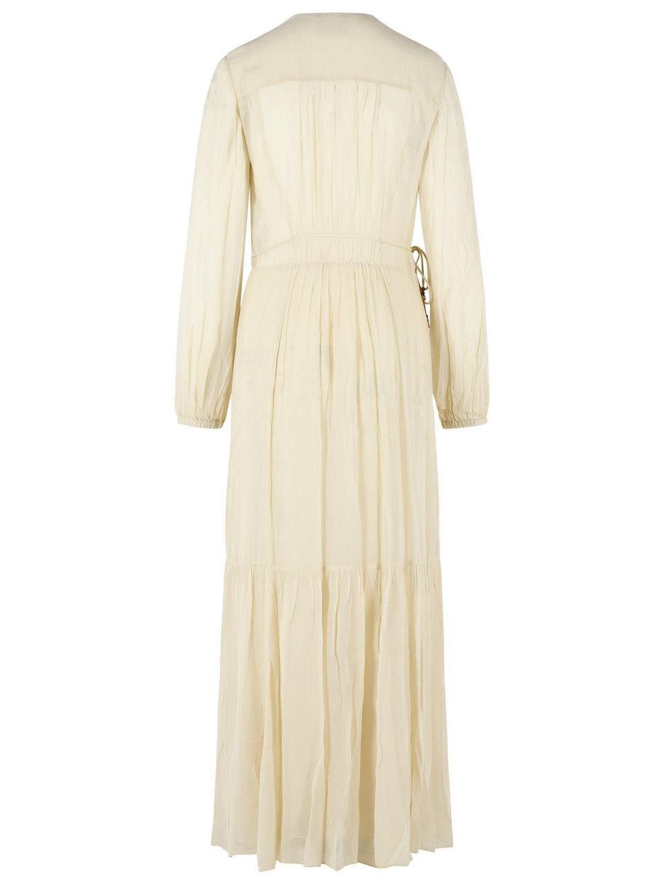 Isabel Marant 'Briane' Beige Viscose Dress Neutraal