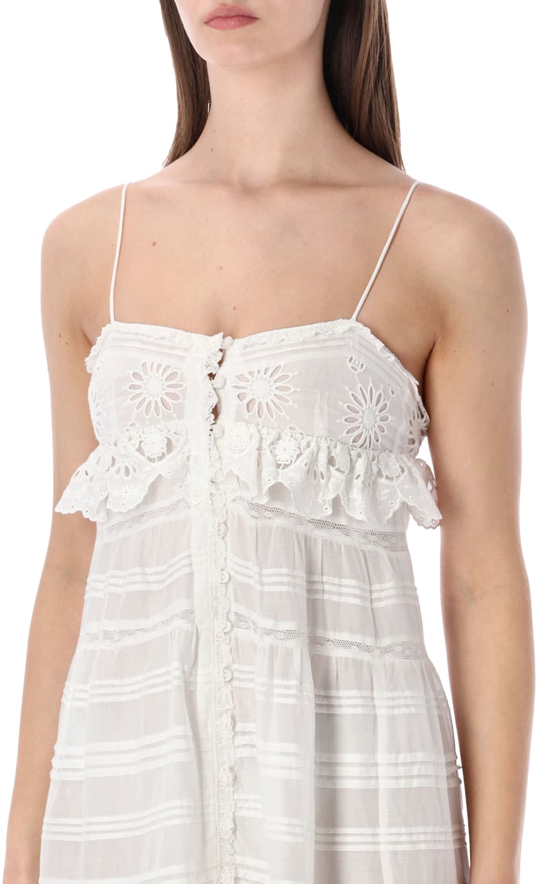Isabel Marant Marant Étoile Paule lace dress Wit