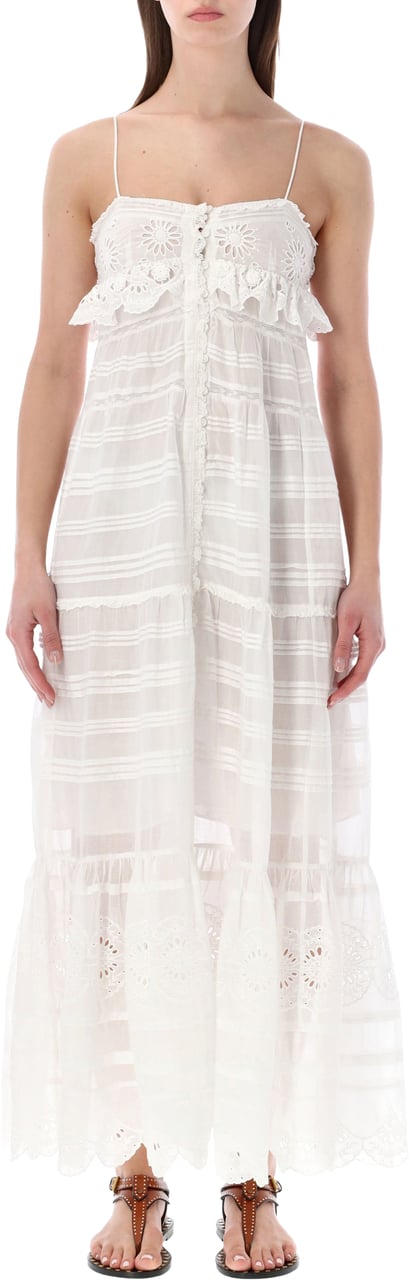 Isabel Marant Marant Étoile Paule lace dress Wit