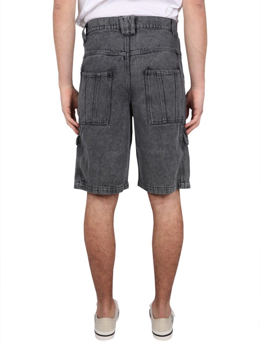 Isabel Marant Timy Bermuda Shorts Grijs