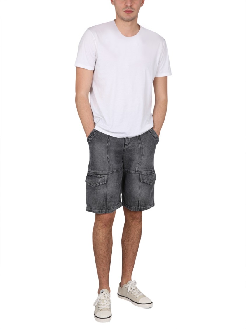 Isabel Marant Timy Bermuda Shorts Grijs