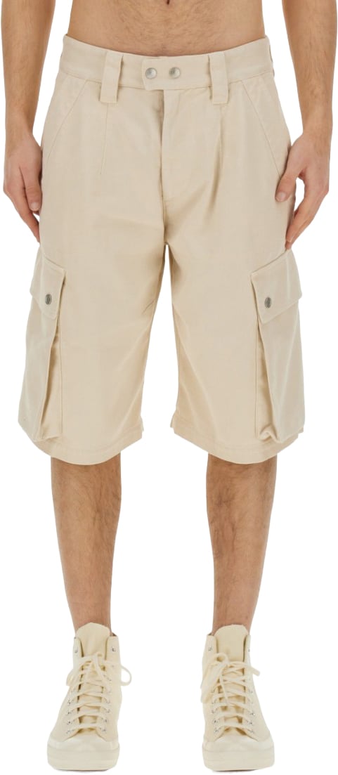 Isabel Marant "Tejelo" Bermuda Shorts Neutraal
