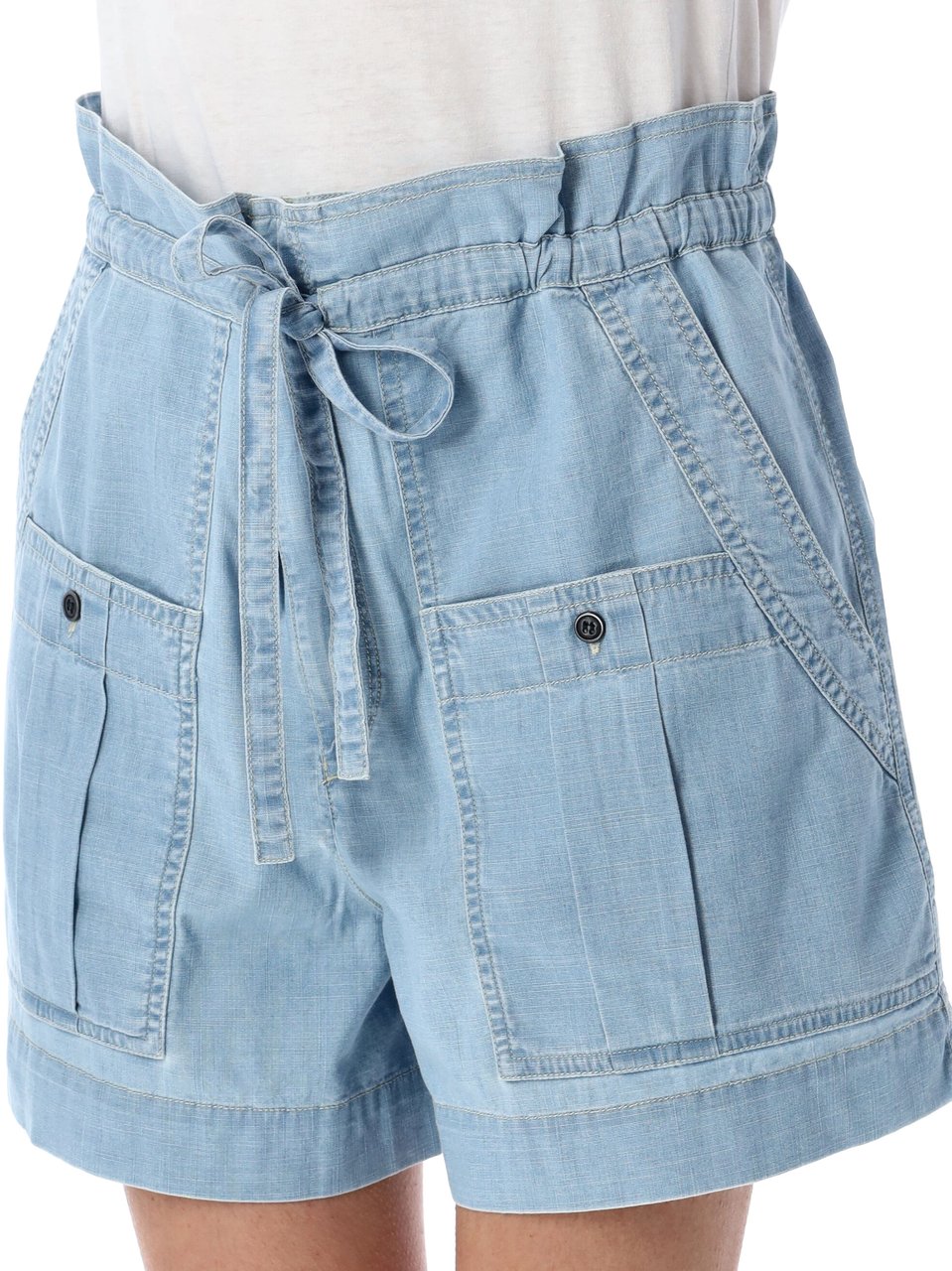 Isabel Marant Valdina shorts Blauw