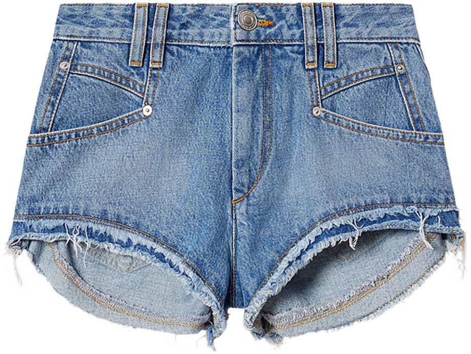 Isabel Marant Shorts Clear Blue Blauw