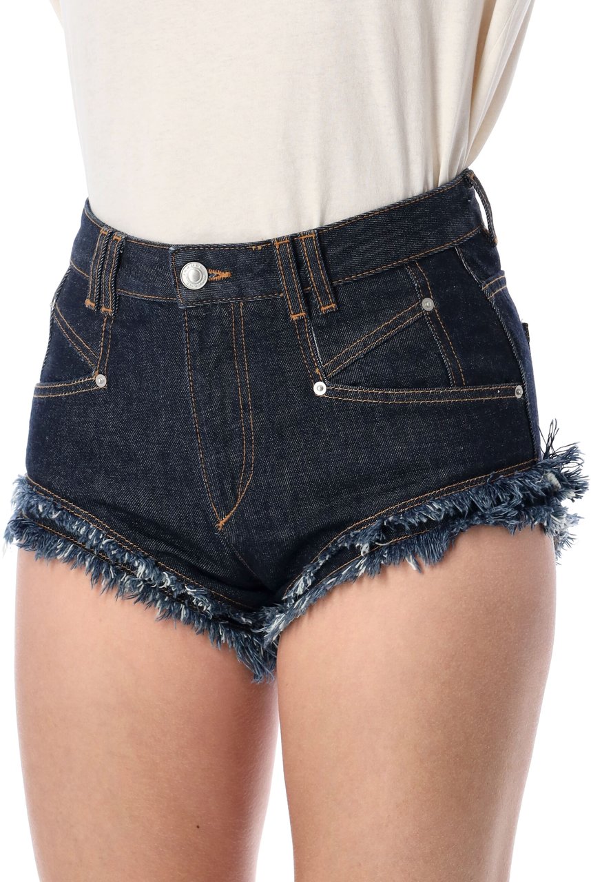 Isabel Marant Isabel Marant Eneidala denim shorts Blauw