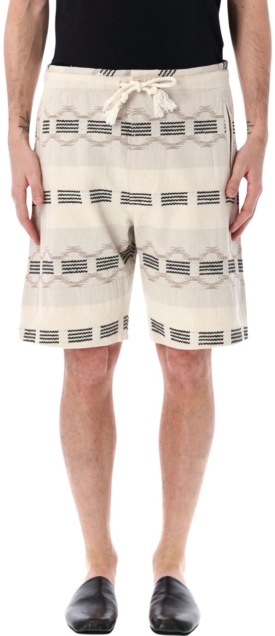 Isabel Marant Marant Deliann jacquard bermuda shorts Neutraal